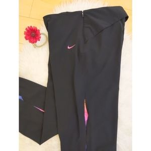 Nike Dry Fit Black Athletic Track Sweat Pants